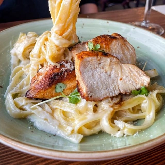 Fettucine Alfredo.