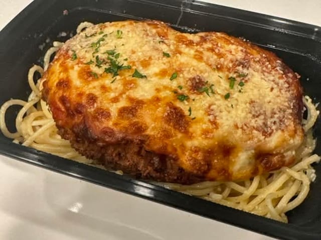 Chicken Parmigiana.